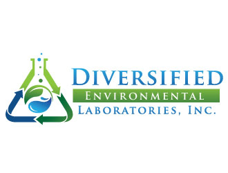 Diversified Environmental Laboratories, Inc. logo design by REDCROW
