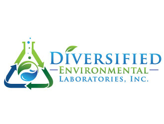 Diversified Environmental Laboratories, Inc. logo design by REDCROW