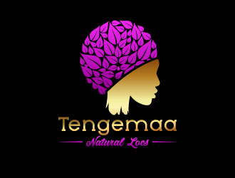 Tengemaa Locs  logo design by aryamaity