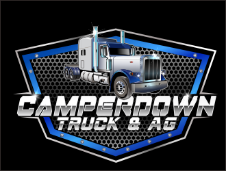 Camperdown Truck & AG logo design by bosbejo
