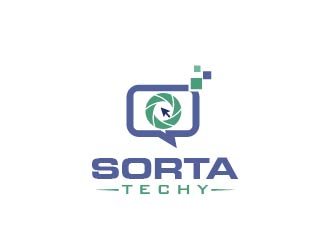 Sorta Techy logo design by usef44