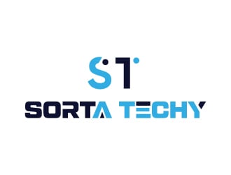 Sorta Techy logo design by Erasedink