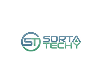 Sorta Techy logo design by MarkindDesign