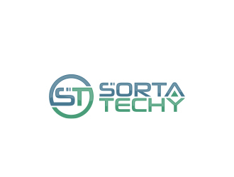 Sorta Techy logo design by MarkindDesign