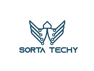 Sorta Techy logo design by Roma
