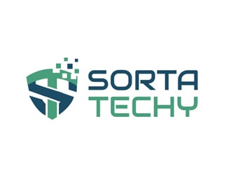 Sorta Techy logo design by Roma