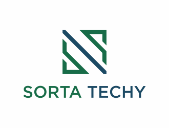 Sorta Techy logo design by Renaker