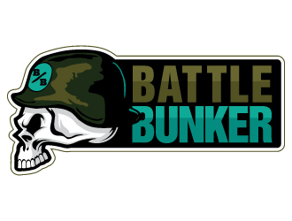 Battle Bunker logo design by LucidSketch