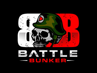 Battle Bunker logo design by REDCROW
