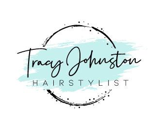 Tracy Johnston Hairstylist logo design by jaize