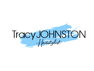 Tracy Johnston Hairstylist logo design by zonpipo1