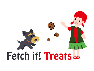 Fetch it! Treats logo design by rivan