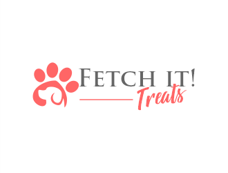 Fetch it! Treats logo design by Gwerth