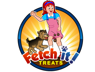 Fetch it! Treats logo design by Suvendu