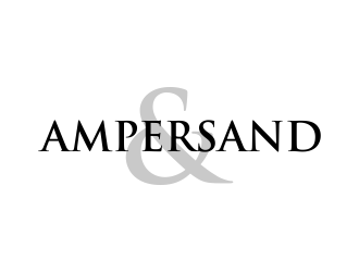 Ampersand logo design by p0peye