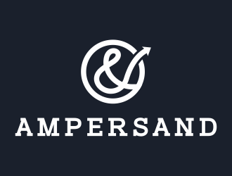 Ampersand logo design by violin