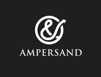 Ampersand logo design by violin