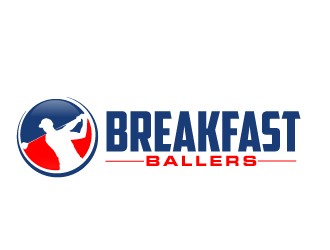 Breakfast Ballers logo design by AamirKhan