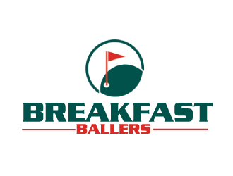 Breakfast Ballers logo design by AamirKhan