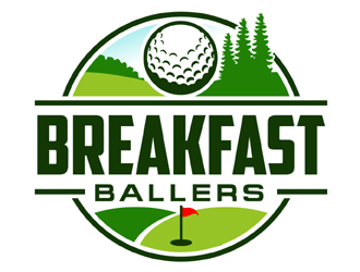 Breakfast Ballers logo design by MAXR