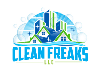 Clean Freaks LLC logo design by AamirKhan