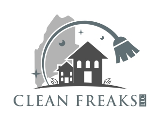 Clean Freaks LLC logo design by dibyo