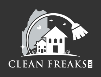 Clean Freaks LLC logo design by dibyo