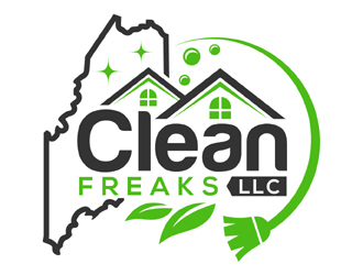 Clean Freaks LLC logo design by MAXR