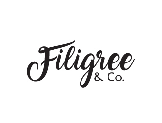 Filigree & Co. logo design by AamirKhan