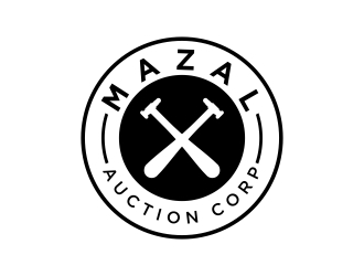 Mazal Auction Corp logo design by dibyo