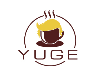Yuge Coffee Co. logo design by cybil