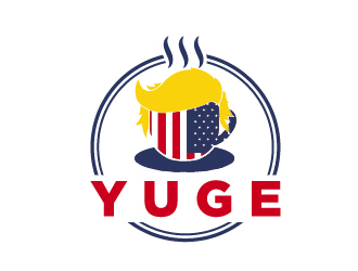 Yuge Coffee Co. logo design by cybil