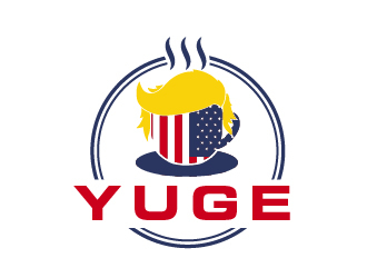 Yuge Coffee Co. logo design by cybil