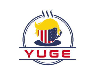 Yuge Coffee Co. logo design by cybil