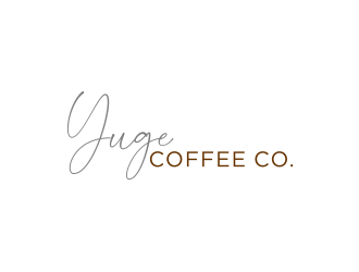 Yuge Coffee Co. logo design by bricton