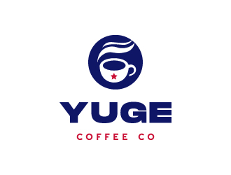 Yuge Coffee Co. logo design by graphica