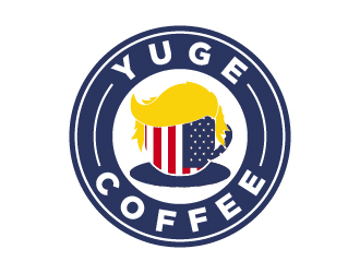 Yuge Coffee Co. logo design by cybil