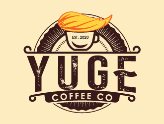 Yuge Coffee Co. logo design by yans