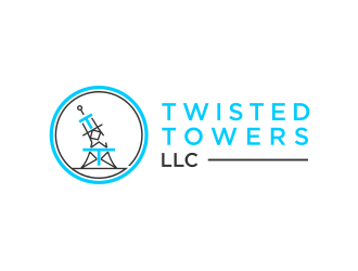 Twisted Towers LLC logo design by Garmos