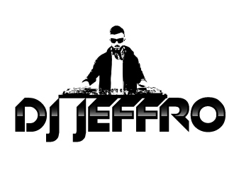 DJ Jeffro logo design by AamirKhan