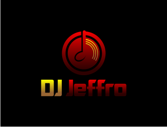 DJ Jeffro logo design by Garmos