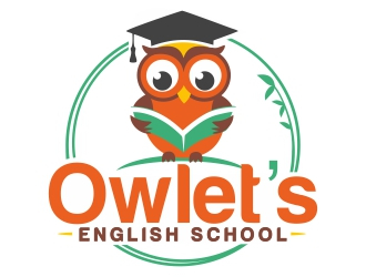 Owlets English School logo design by ruki