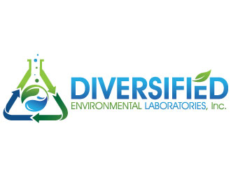 Diversified Environmental Laboratories, Inc. logo design by REDCROW