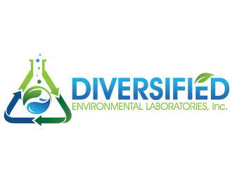 Diversified Environmental Laboratories, Inc. logo design by REDCROW