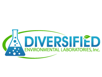 Diversified Environmental Laboratories, Inc. logo design by PMG