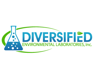 Diversified Environmental Laboratories, Inc. logo design by PMG
