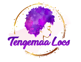 Tengemaa Locs  logo design by jaize