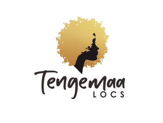 Tengemaa Locs  logo design by YONK