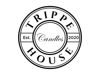 Trippe House Candles logo design by dibyo