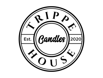 Trippe House Candles logo design by dibyo